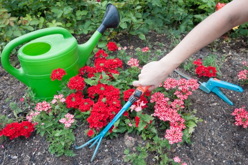 Monitoring and inspection records for garden work